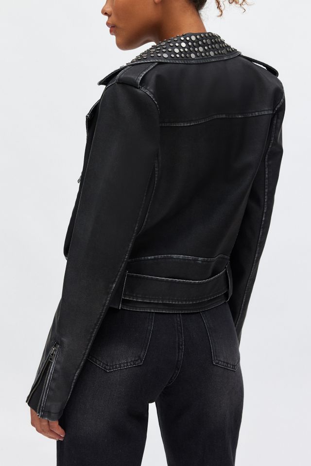 Veste Moto Sherry Cloutée Silence + Noise #2