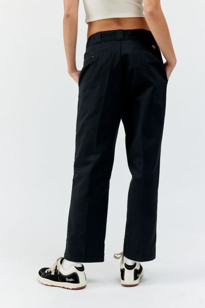 THE SERIES Embroidered Dickies High-Waisted Ankle Pant