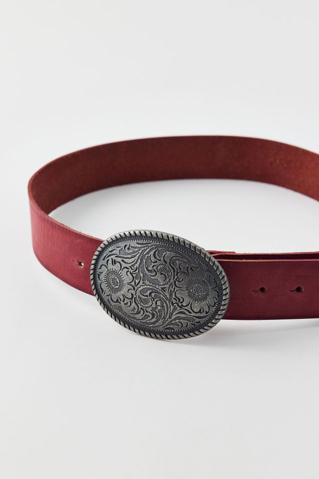 Pax Plate Buckle Leather Belt #2