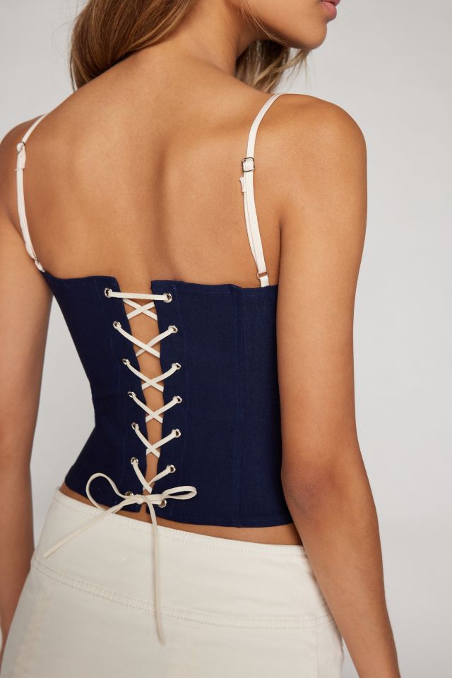 Motel Alexa Corset Top #1