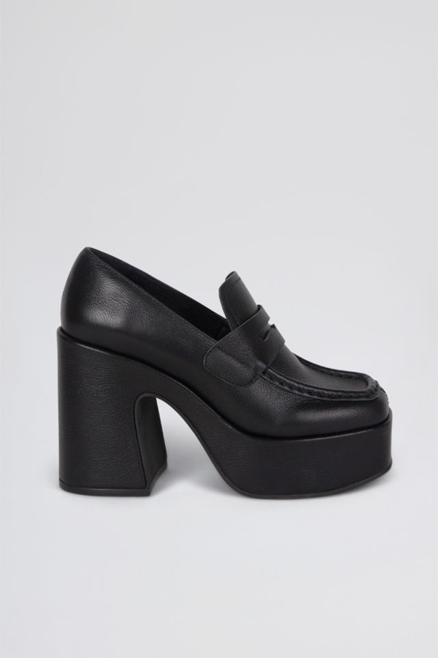 Intentionally Blank Lindo Leather Platform Loafer | Urban Outfitters