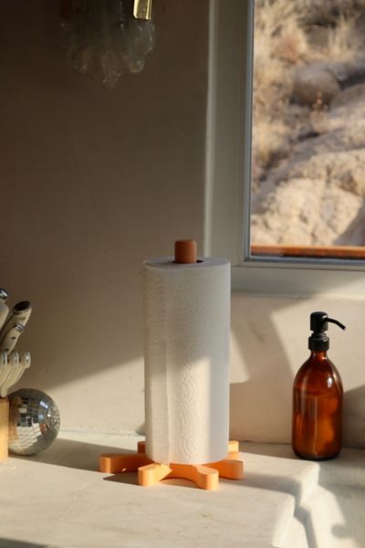Sofiest Designs Melting Paper Towel Holder In Orange At Urban Outfitters