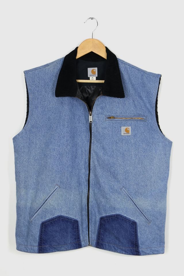 Carhartt hotsell denim vest