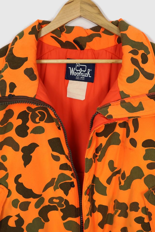 Woolrich blaze best sale orange hunting jacket