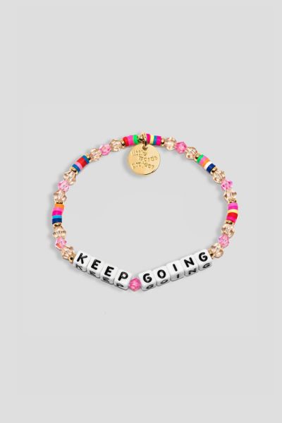 Little Words Project Keep Going Beaded Bracelet