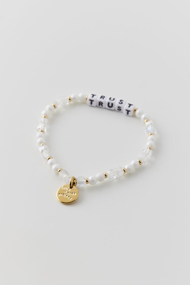 Little Words Project Trust Beaded Bracelet #1