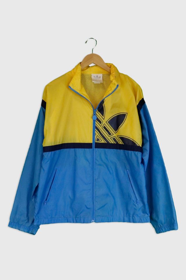 Vintage yellow adidas clearance sweater