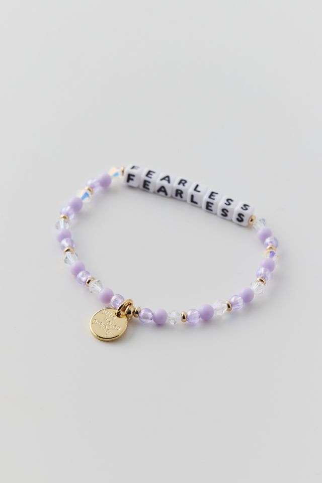 Bracelet perlé Fearless Little Words Project #1