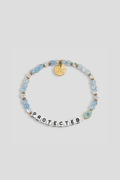 Shop Little Words Project Protected Beaded Bracelet In Blue, Women's At Urban Outfitters