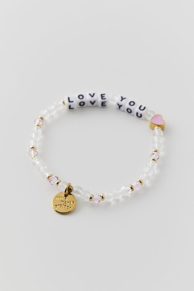 Little Words Project Love You Beaded Bracelet #1