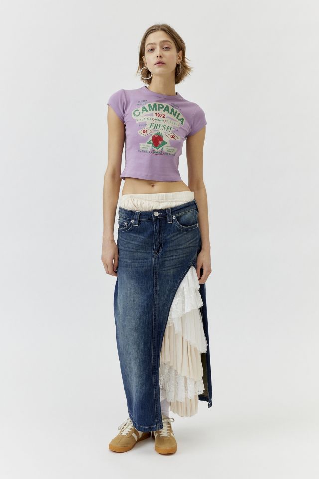 Campania Fresh Strawberries Baby Tee #2