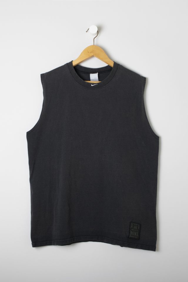 Vintage Y2k Nike Basketball Faded Black Muscle Tank | Urban Outfitters