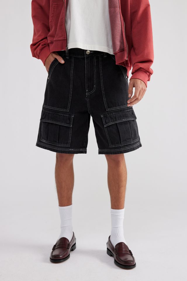 BDG Formula Denim Cargo Short #1