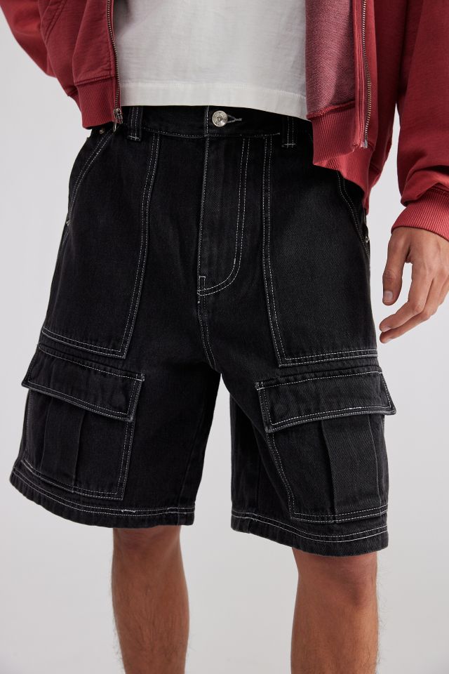 BDG Formula Denim Cargo Short #4