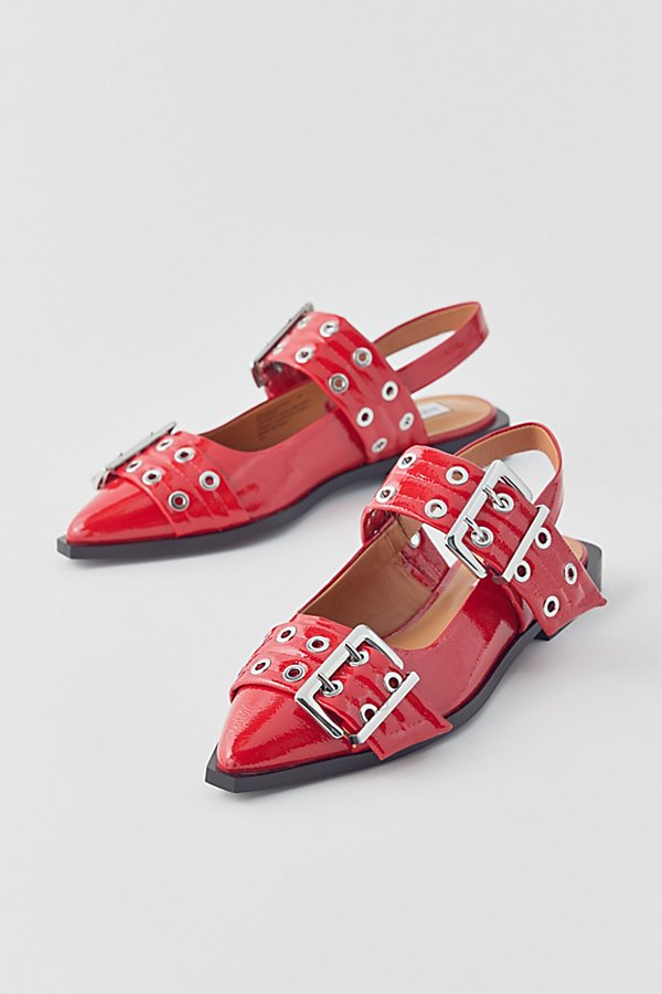 Steve Madden Graya Buckle Slingback Mule In Red, Women's At Urban Outfitters