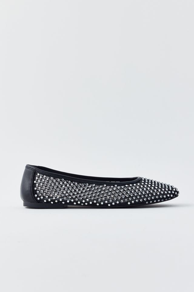 Steve Madden Auden Rhinestone Mesh Ballet Flat Urban Outfitters