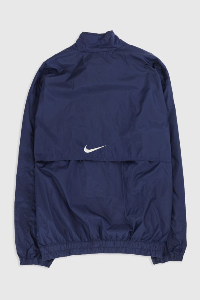 Navy blue nike online windbreaker