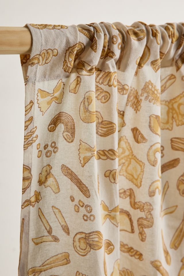 Food Icon Café Curtain Set #3