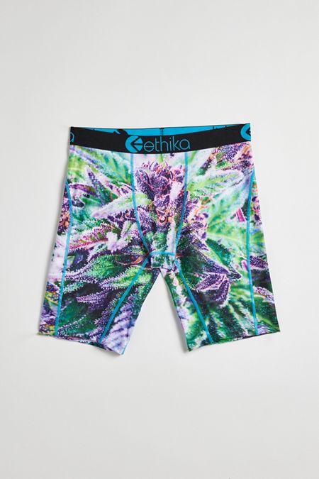 Ethika Womens Staple Boxer Brief  Upcycled Camo (GRC, X-Small) at   Women's Clothing store