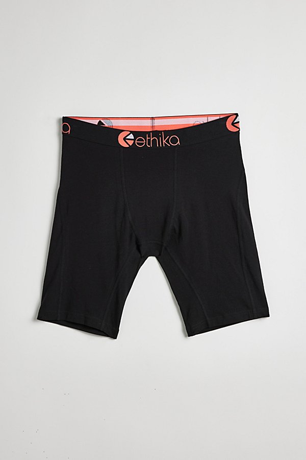 Ethika Staple Boxer Brief In Black, Men's At Urban Outfitters
