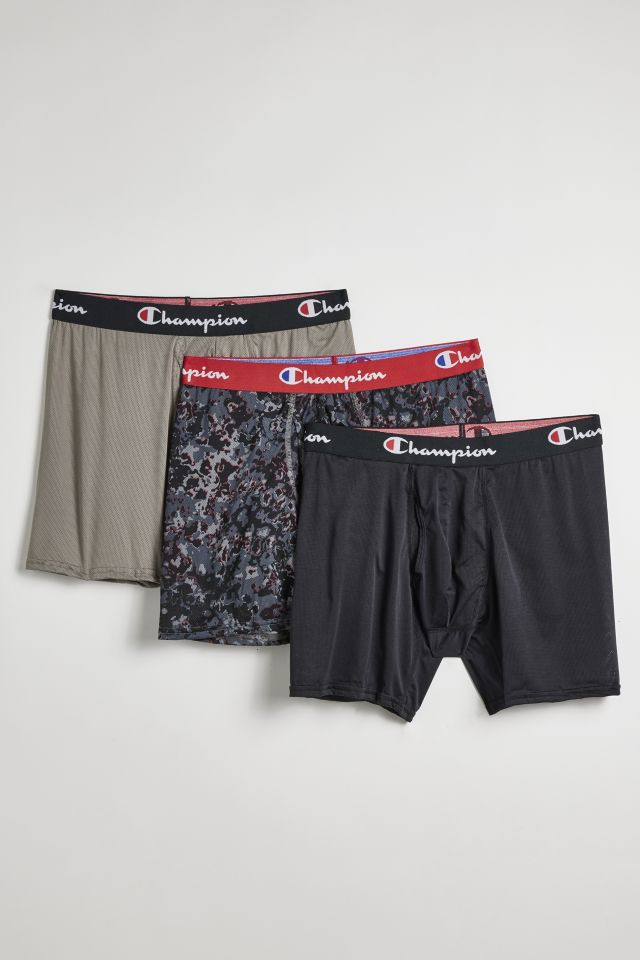 3 PACK STRETCH BOXER BRIEFS