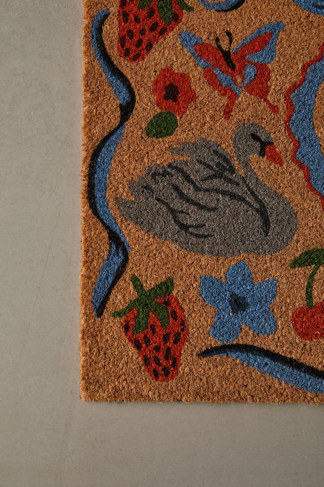 Mariya Swan Icon Textural Coir Doormat #2