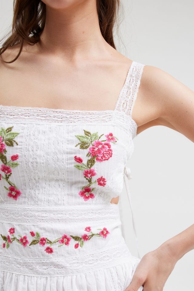 Robe Midi Brodée Jolene Pour Love & Lemons #3