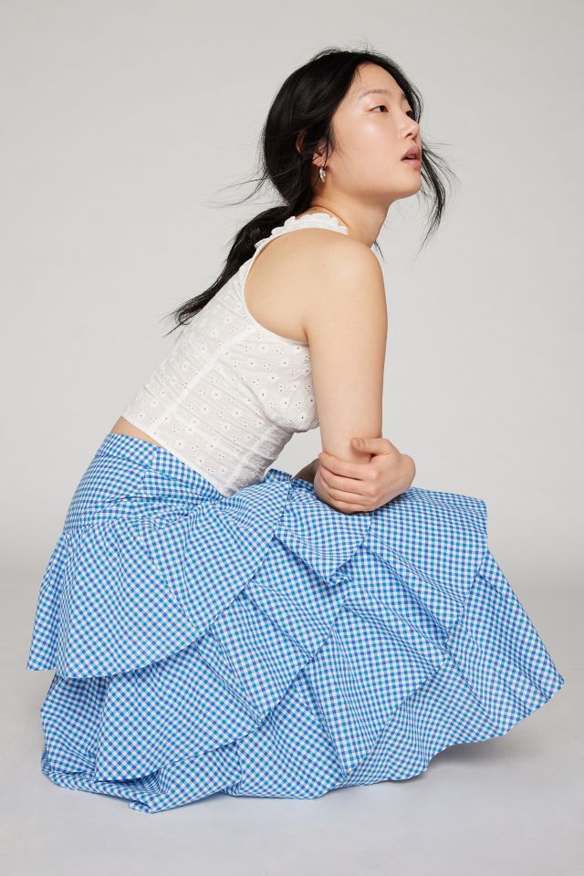 Kimchi Blue Diana Tiered Maxi Skirt #2