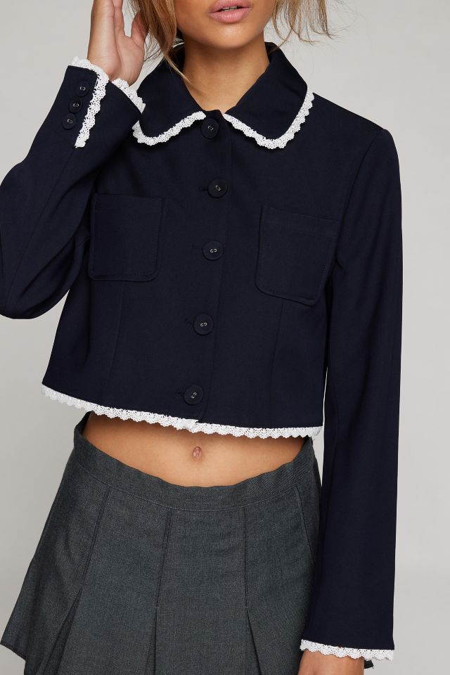 Kimchi Blue Charlie Collared Jacket #1