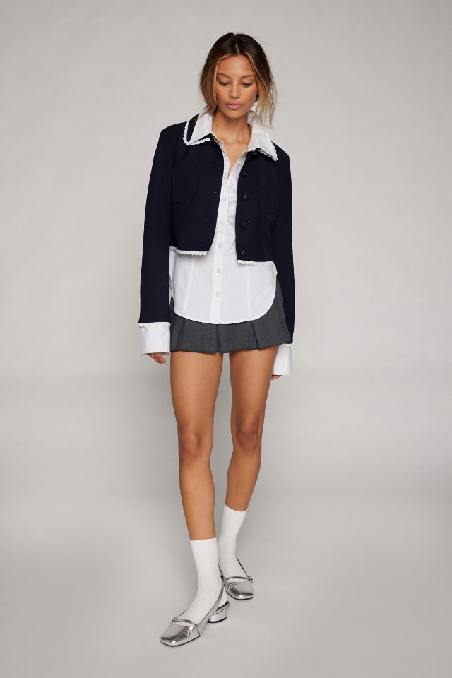 Kimchi Blue Charlie Collared Jacket #2