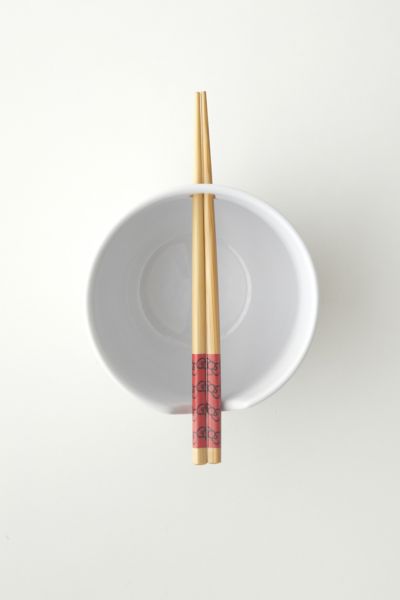 Hello Kitty Noodle Bowl & Chopstick Set