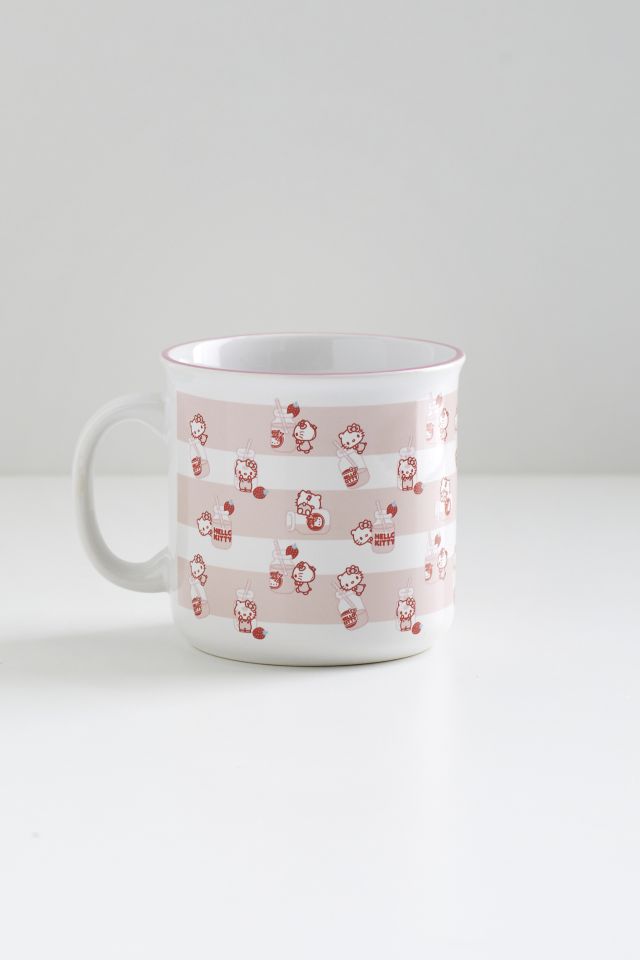 Hello Kitty Strawberry Milk Mug #1