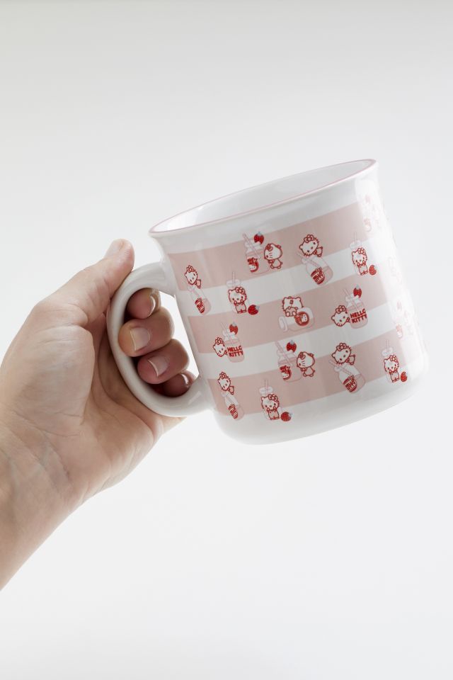 Hello Kitty Strawberry Milk Mug #4