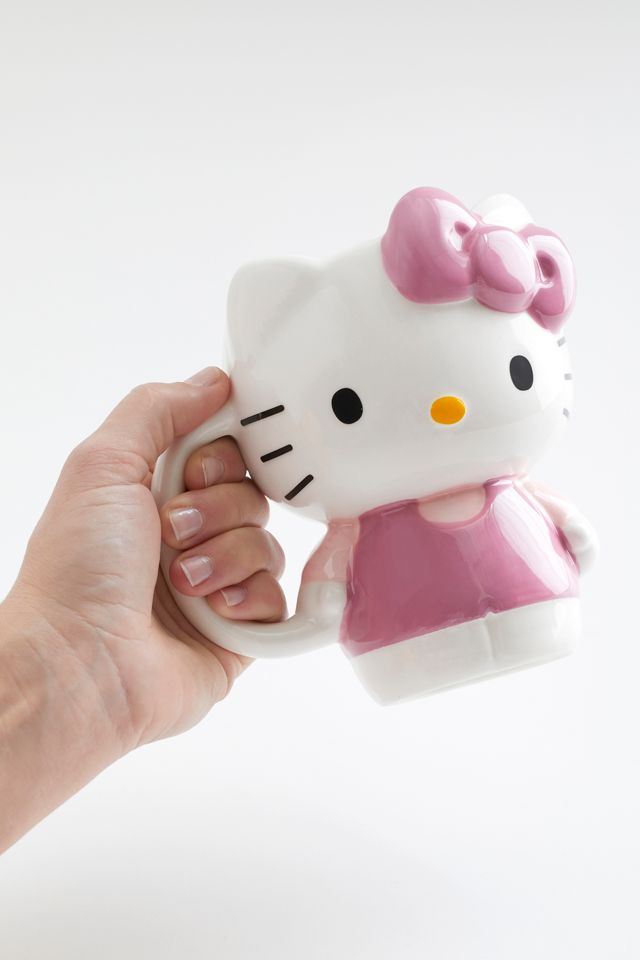 Sanrio Hello Kitty 20 oz Sculpted Mug | Urban Outfitters