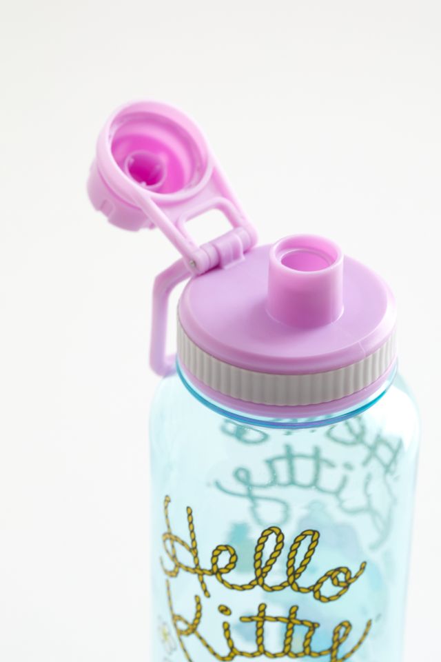 Hello Kitty Mermaid Water Bottle & Sticker Set