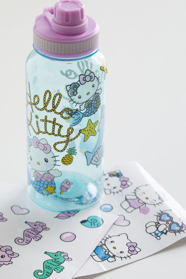 Hello Kitty Icons 32oz Water Bottle w/ Sticker Set