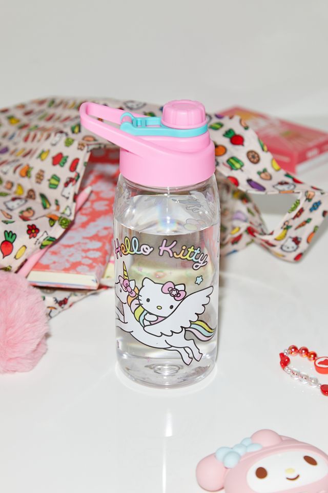 Hello Kitty Unicorn Water Bottle & Sticker Set | Urban Outfitters Canada