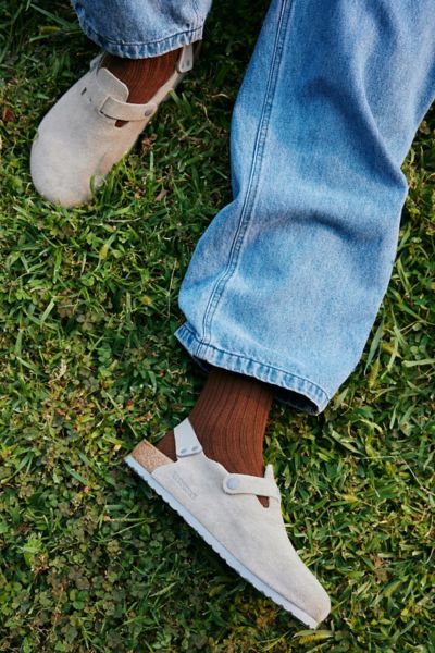 Birkenstock Men's Tokio Clog In Stone Coin, Men's At Urban Outfitters In Light Grey