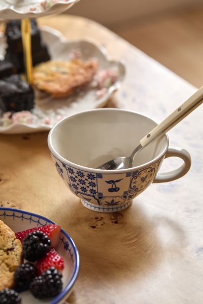 Urban Outfitters Amelie Teacup In Tile At  In Blue