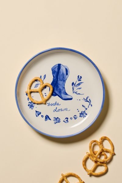 Urban Outfitters Amelie Snack Plate In Boots At