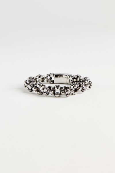 Skull Stainless Steel Chain Bracelet