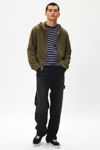 BDG Bonfire Cropped Zip Hoodie Sweatshirt