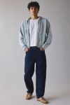 BDG Bonfire Solid Zip-Up Hoodie Sweatshirt