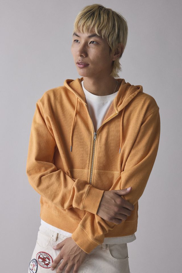 BDG Bonfire Solid Zip Hoodie Sweatshirt #1