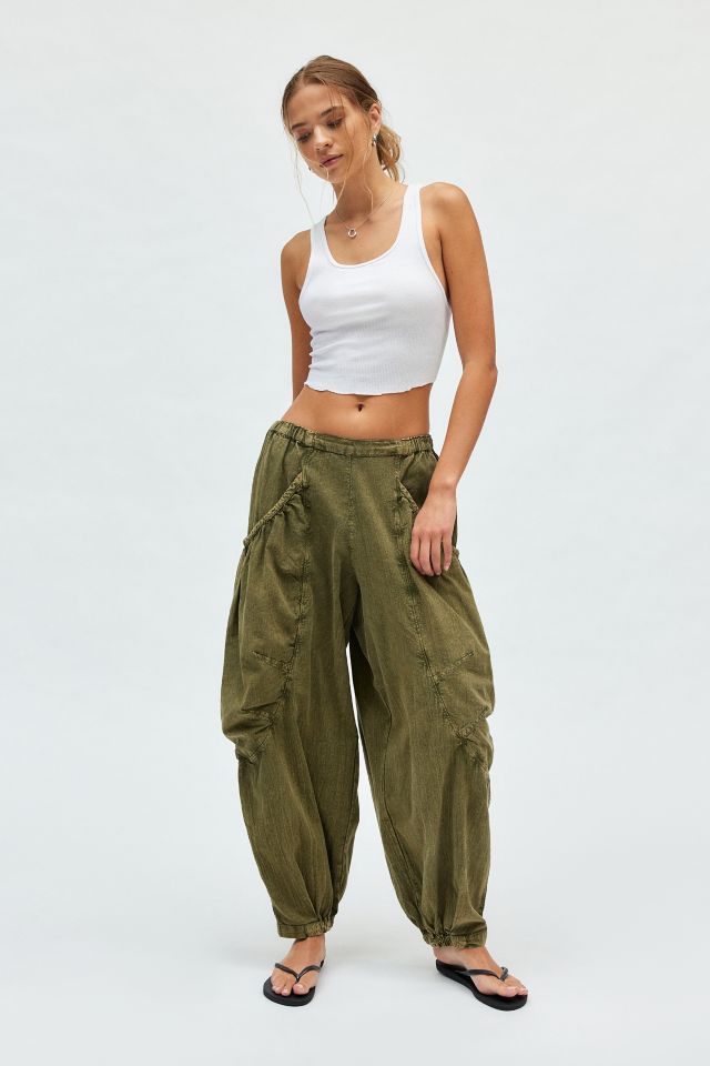 BDG Em Linen Balloon Pant | Urban Outfitters