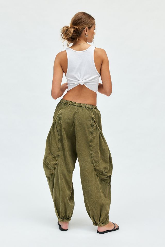 BDG Em Linen Balloon Pant #3