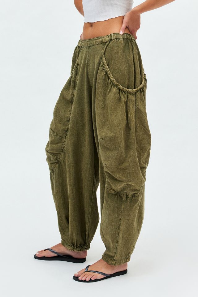 BDG Em Linen Balloon Pant | Urban Outfitters
