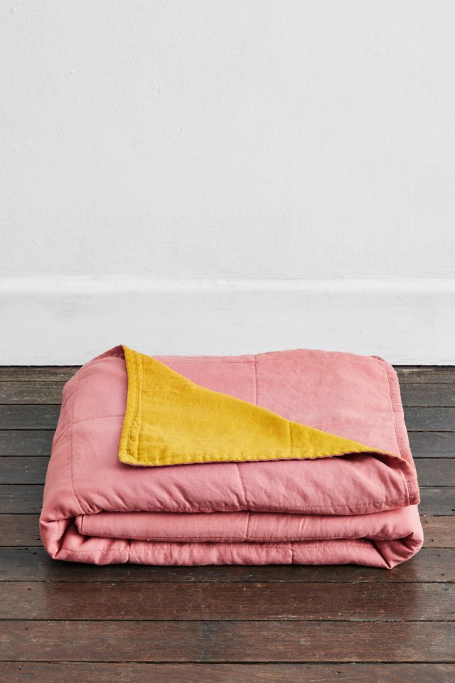 Bed Threads Reversible Linen Quilt #1