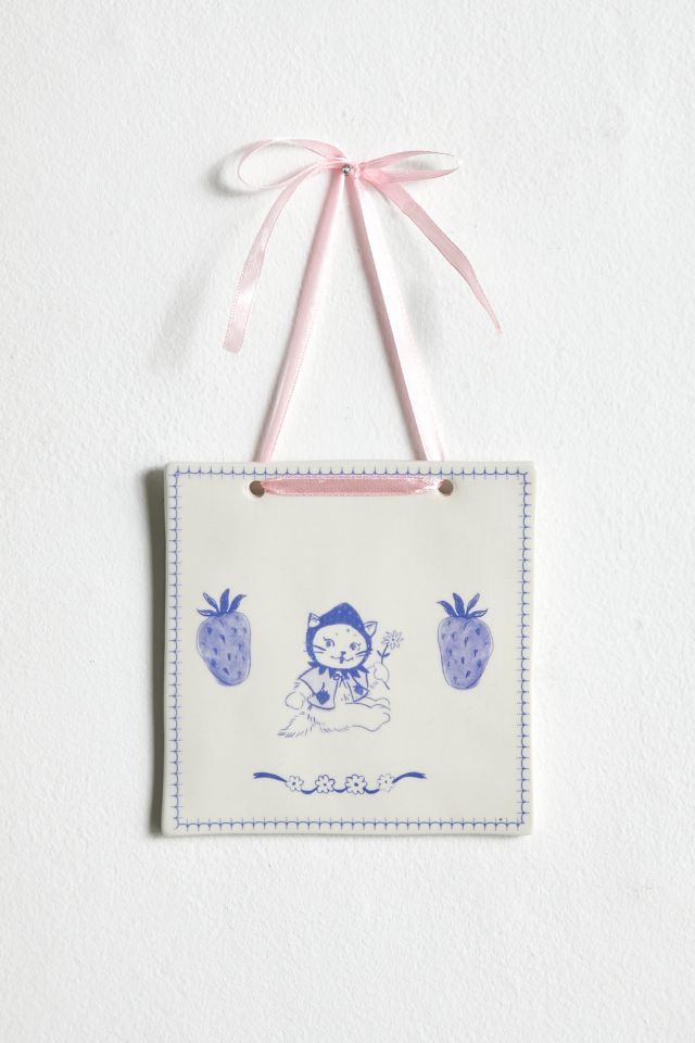Amelie Patterned Tile Wall Hanging #1
