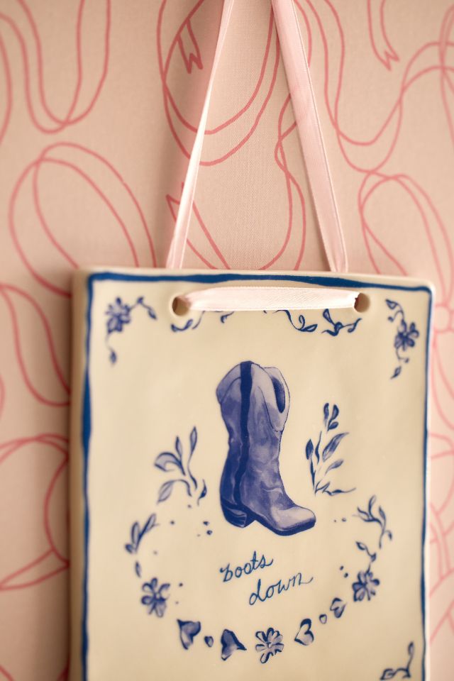 Amelie Patterned Tile Wall Hanging #1